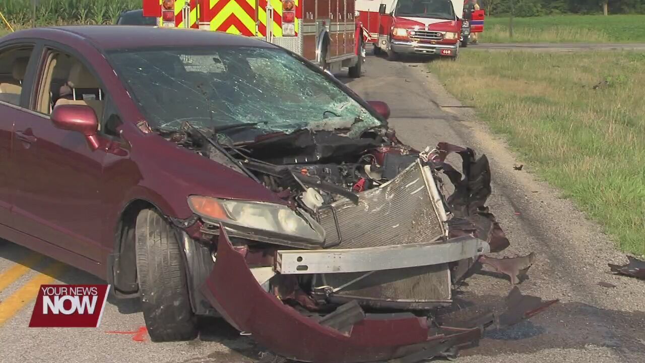 2 vehicle crash in Auglaize County